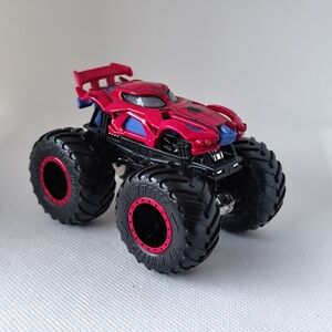 Hot Wheels Monster Trucks 1:64 Scale Die-Cast Spider-Man vehicle